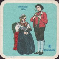 Beer coaster lowenbrau-125-zadek