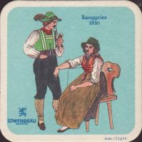 Beer coaster lowenbrau-130-zadek