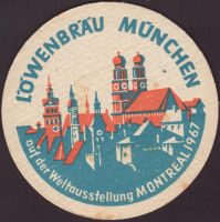 Beer coaster lowenbrau-139-zadek