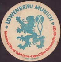 Beer coaster lowenbrau-140