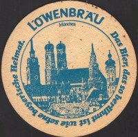 Beer coaster lowenbrau-178-zadek