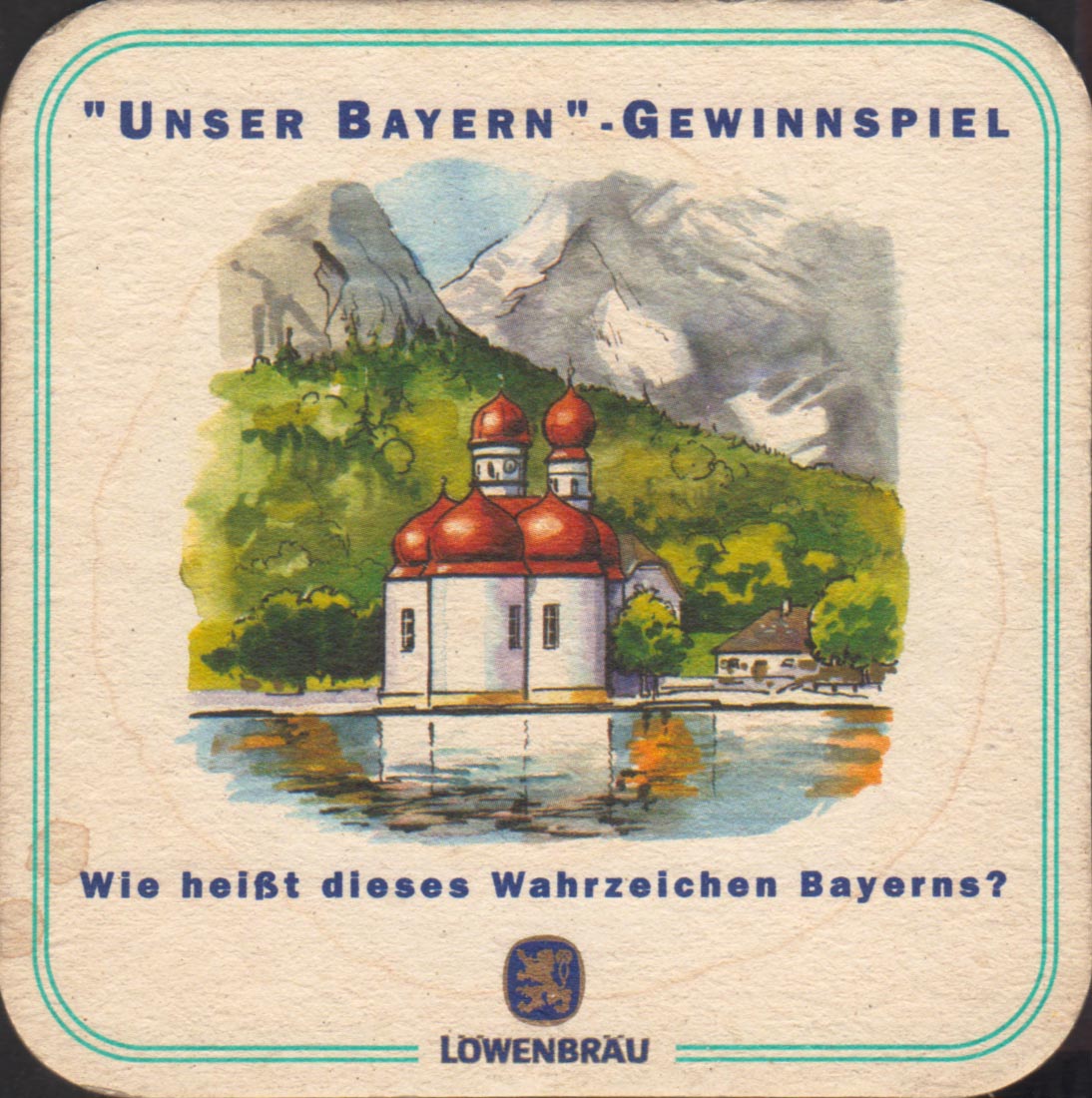 Beer coaster lowenbrau-30