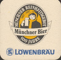Beer coaster lowenbrau-51-zadek