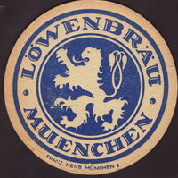 Beer coaster lowenbrau-91-zadek