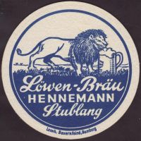 Beer coaster lowenbrau-hennemann-1