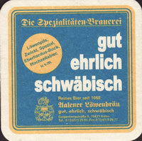 Beer coaster lowenbrauerei-aalen-1-small