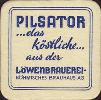 Beer coaster lowenbrauerei-bohmisches-brauhaus-1