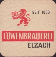 Beer coaster lowenbrauerei-elzach-1