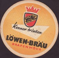 Beer coaster lowenbrauerei-grafenwohr-1