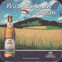 Beer coaster lowenbrauerei-hall-12-small