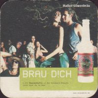 Beer coaster lowenbrauerei-hall-12-zadek-small