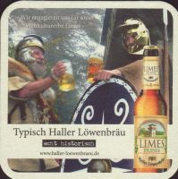 Beer coaster lowenbrauerei-hall-6-zadek
