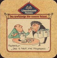 Beer coaster lowenbrauerei-passau-11-zadek