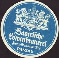 Beer coaster lowenbrauerei-passau-17-oboje