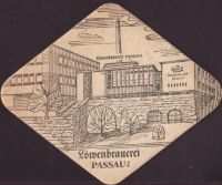 Beer coaster lowenbrauerei-passau-27-zadek