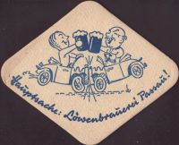 Beer coaster lowenbrauerei-passau-43-zadek