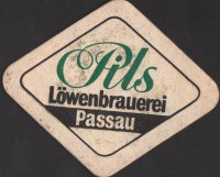 Pivní tácek lowenbrauerei-passau-52-zadek