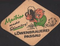 Beer coaster lowenbrauerei-passau-53-zadek-small