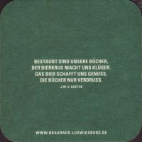 Beer coaster ludwigsburger-brauhaus-am-solitudeplatz-1-zadek