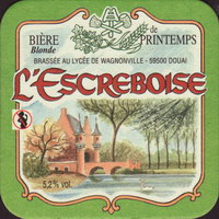 Beer coaster lycee-de-wagnonville-1