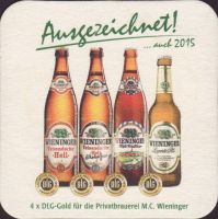 Beer coaster m-c-wieninger-45-zadek
