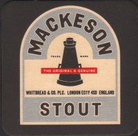 Beer coaster mackeson-30