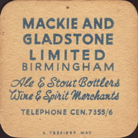 Beer coaster mackie-gladstone-1-zadek