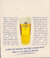 Pivní tácek maes-26-zadek