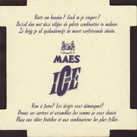 Pivní tácek maes-68-zadek