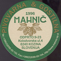 Beer coaster mahnic-1