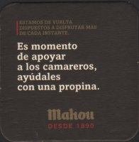 Pivní tácek mahou-101