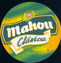 Beer coaster mahou-2-oboje