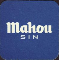 Beer coaster mahou-64-zadek