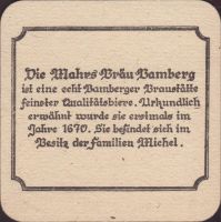 Beer coaster mahrs-brau-7-zadek