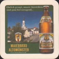 Beer coaster maierbrau-10-zadek