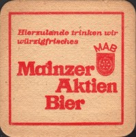 Beer coaster mainzer-aktien-bierbrauerei-10