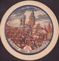 Beer coaster mainzer-aktien-bierbrauerei-6-zadek