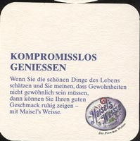 Beer coaster maisel-kg-3-zadek