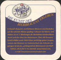 Beer coaster maisel-kg-7-zadek