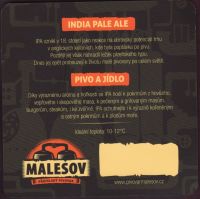 Beer coaster malesov-4-zadek