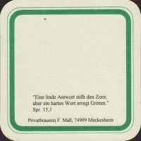 Beer coaster mall-brau-2-zadek