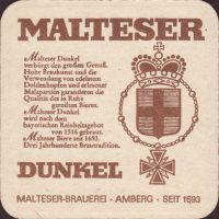 Pivní tácek malteser-2-zadek