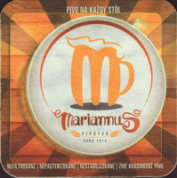 Beer coaster mariannus-prvy-presovsky-pivovar-1