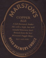 Beer coaster marstons-31-zadek