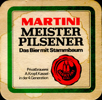 Beer coaster martini-2
