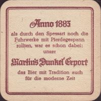 Pivní tácek martinsbrau-georg-mayr-16-zadek