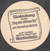 Beer coaster martinsbrau-georg-mayr-35-zadek