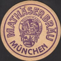 Beer coaster mathaserbrau-1