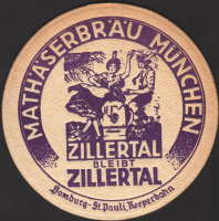 Beer coaster mathaserbrau-3-zadek