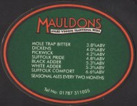 Beer coaster mauldons-2-zadek